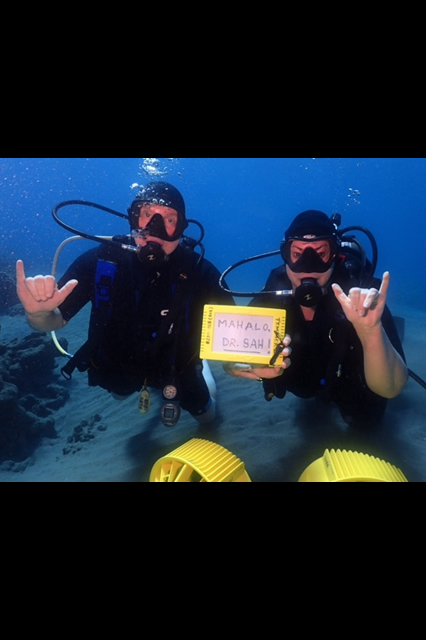 Scuba diving in Hawaii after knee replacement