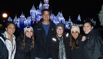 Sah Orthopaedic Associates team at Disneyland, 2018